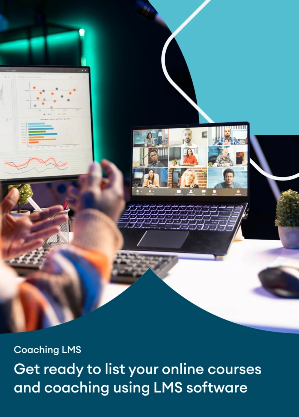 Coaching LMS Brochure - Get ready to list your online courses and coaching using LMS software