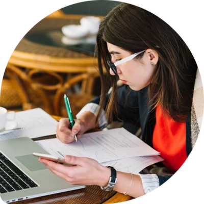 Digital assignment submission and review through LMS platform