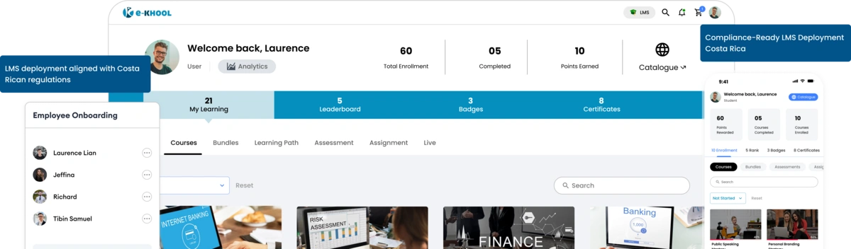 Practical learning applications across Costa Rican sectors