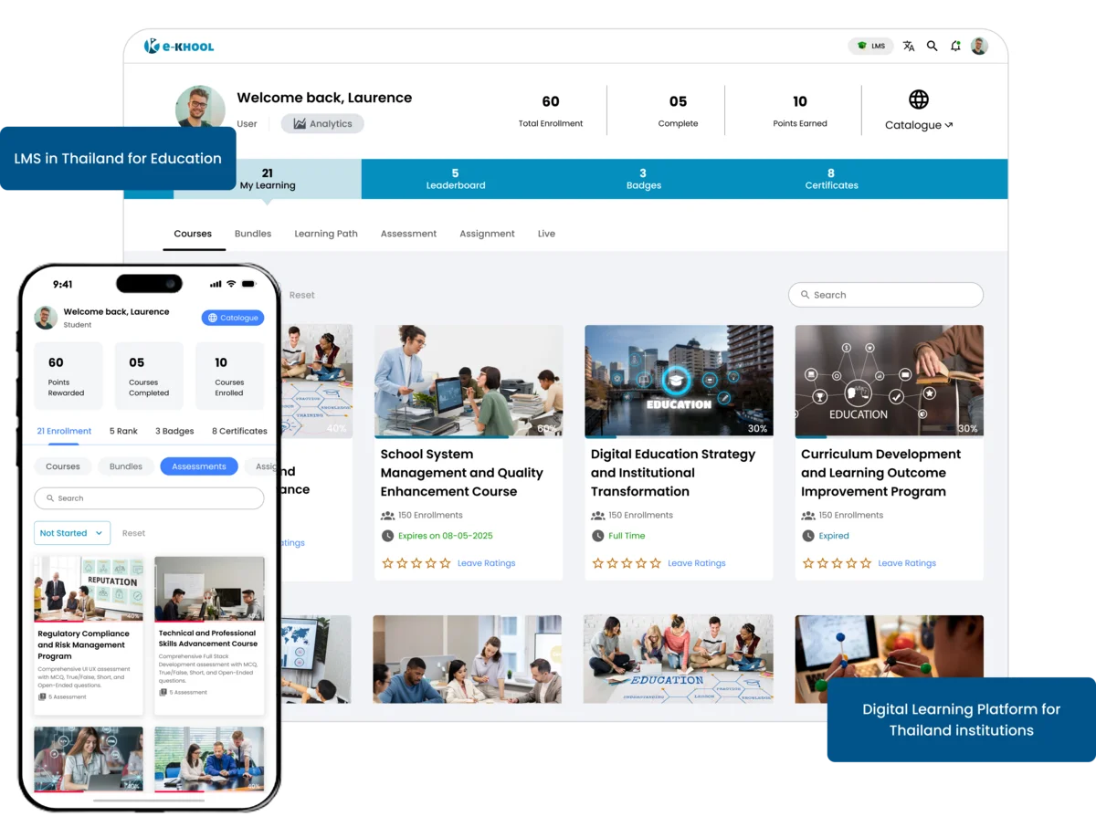 Digital Learning Platform for Thailand Education