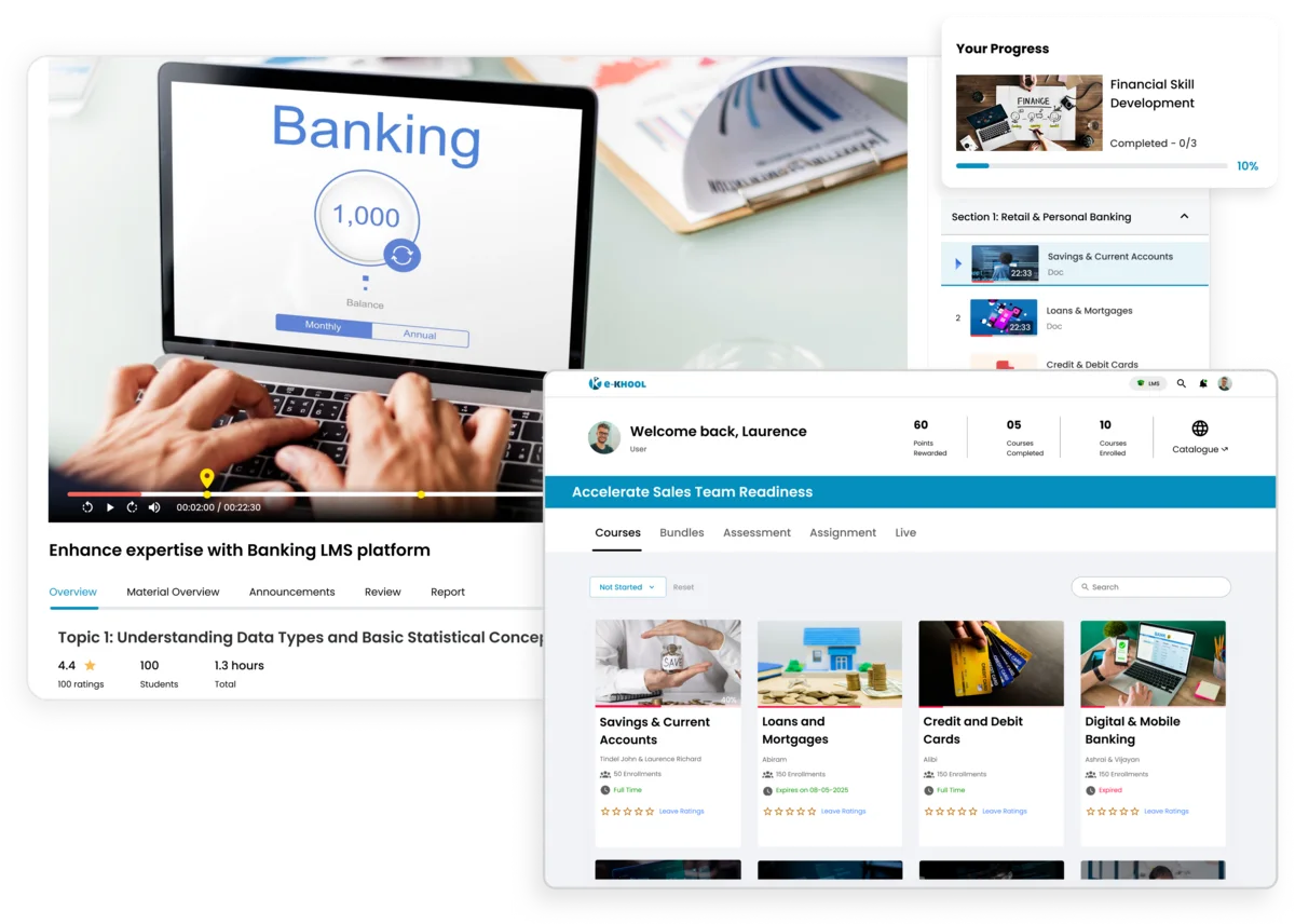 Strengthen financial team skills and achieve growth with LMS-based learning