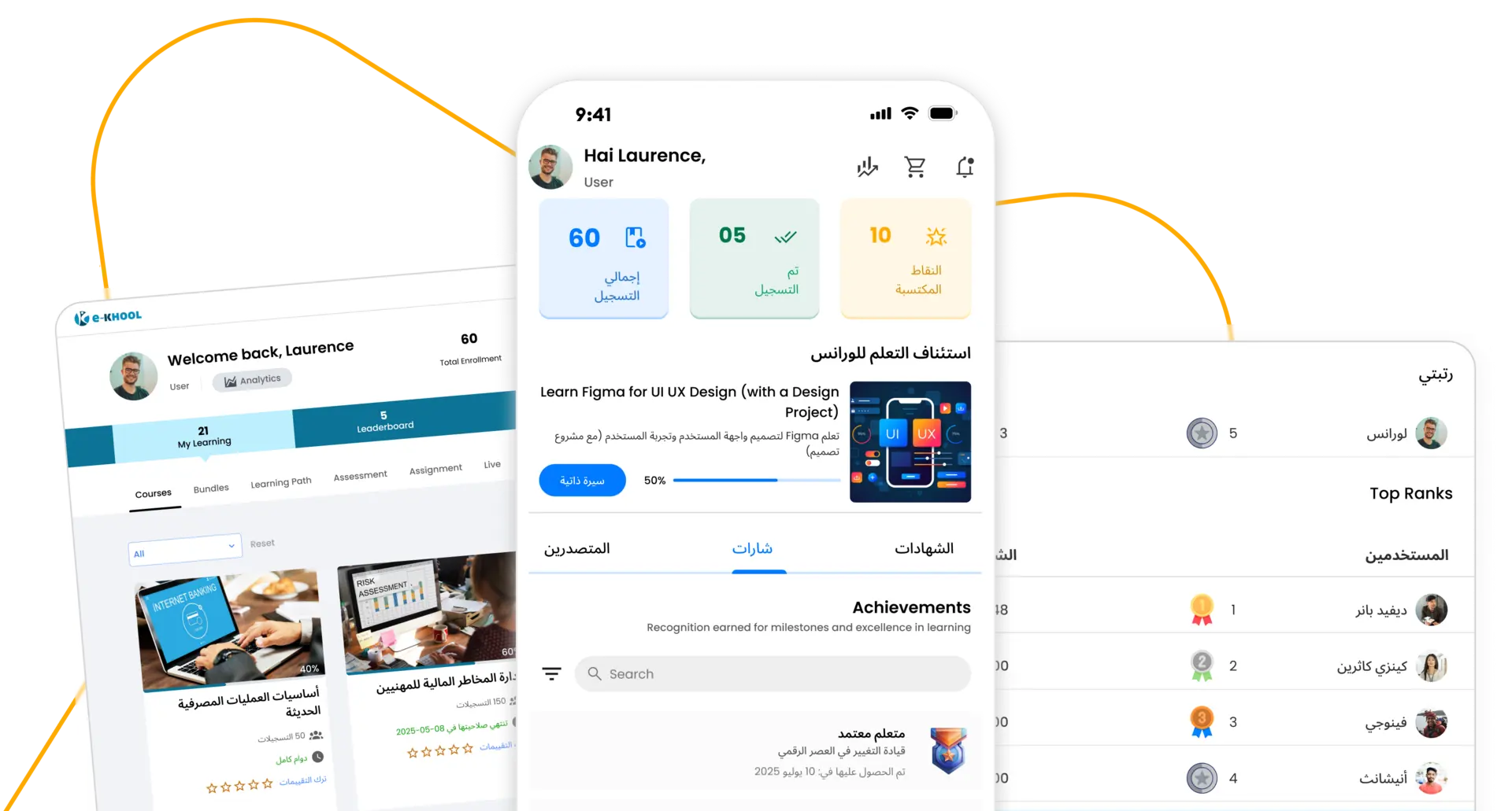 نظام إدارة تعلّم مضمون ومصمّم خصّ سultanate عُمان