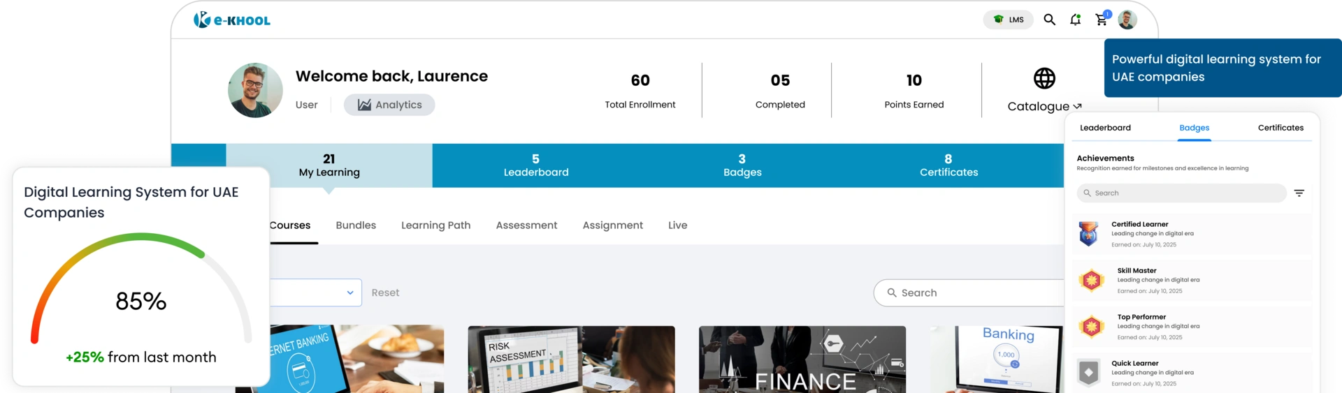 Powerful digital learning system built for UAE companies
