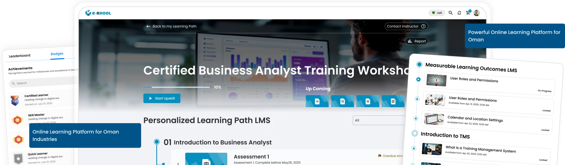 Robust online learning platform built for Oman industries