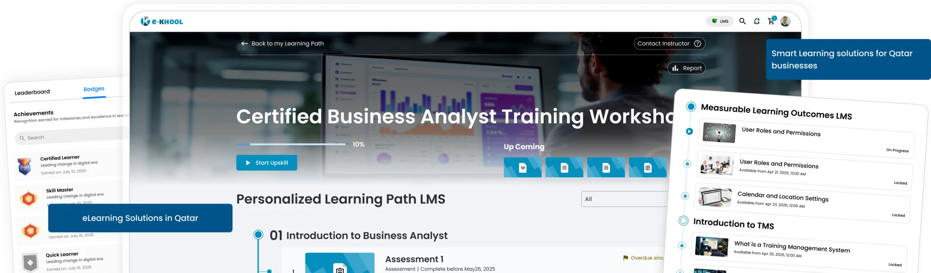 Smart eLearning solutions designed for Qatar businesses.