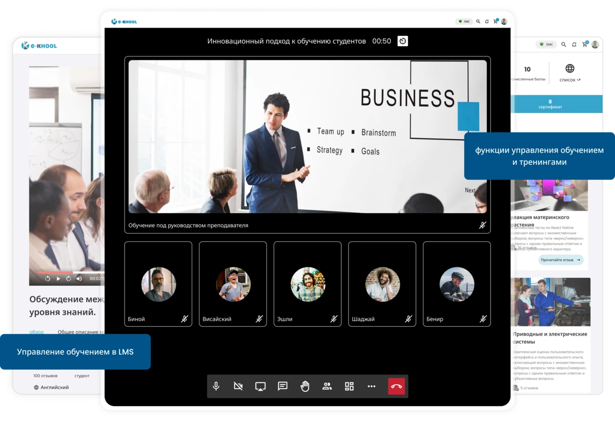 Планирование, организация и контроль корпоративных курсов