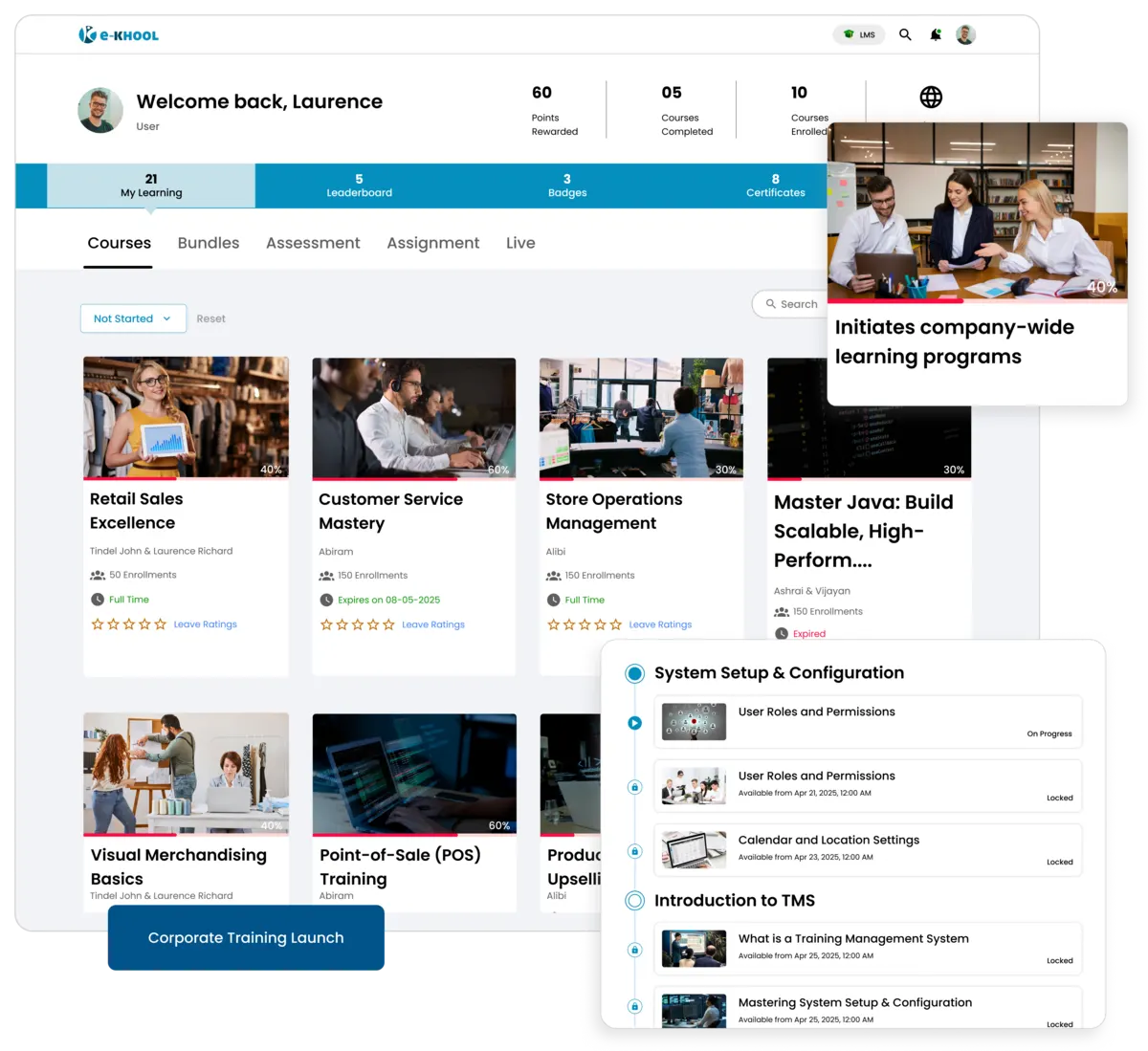 Corporate Training Launch