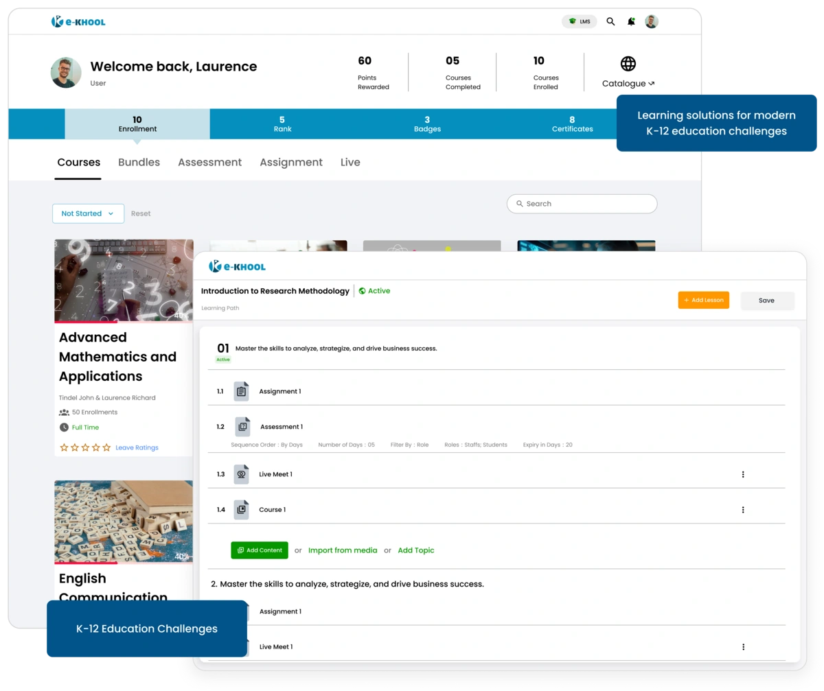 Key obstacles affecting effective digital school K12 learning