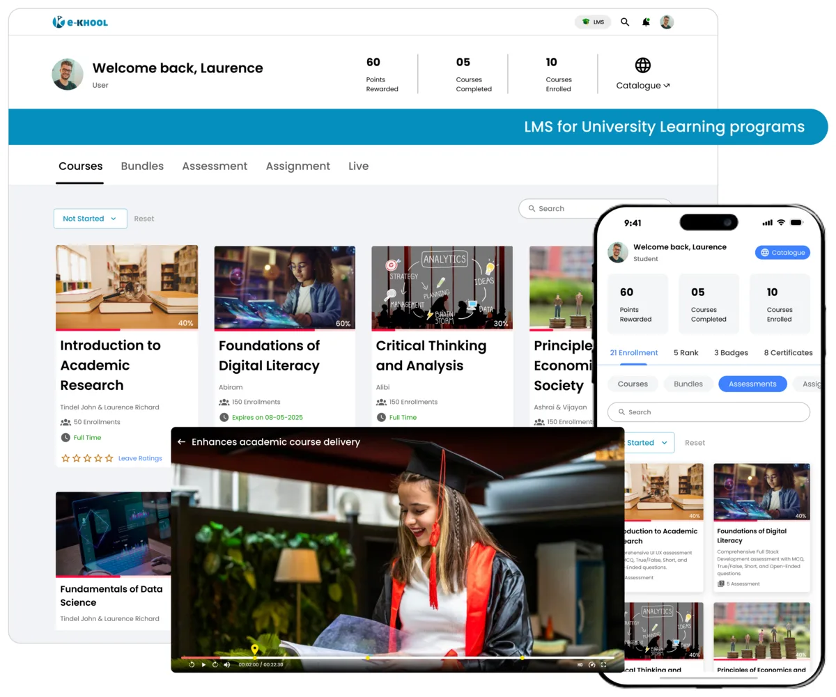 LMS for University Learning Programs