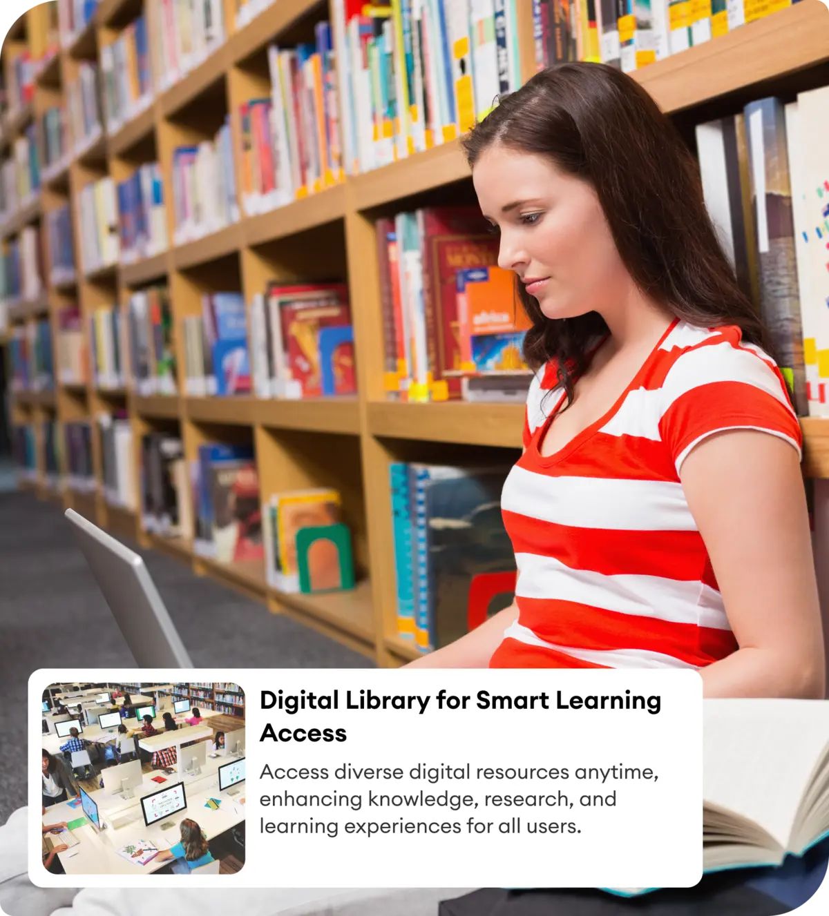 Digital Library Solutions simplifies cataloging, access, tracking, and management