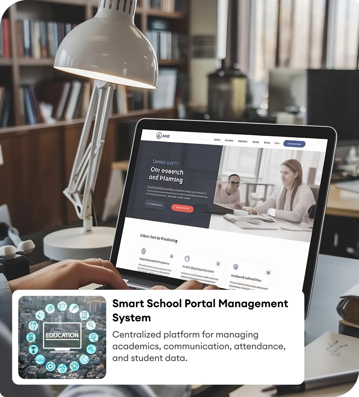 Create powerful and branded school portals with an all-in-one solution