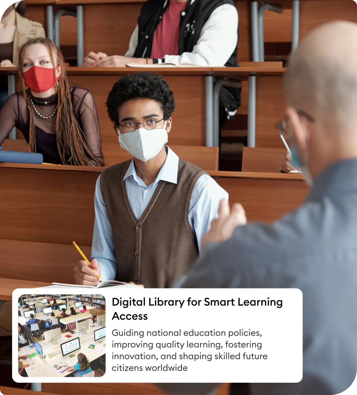 Digital learning suite for government and ministry education projects