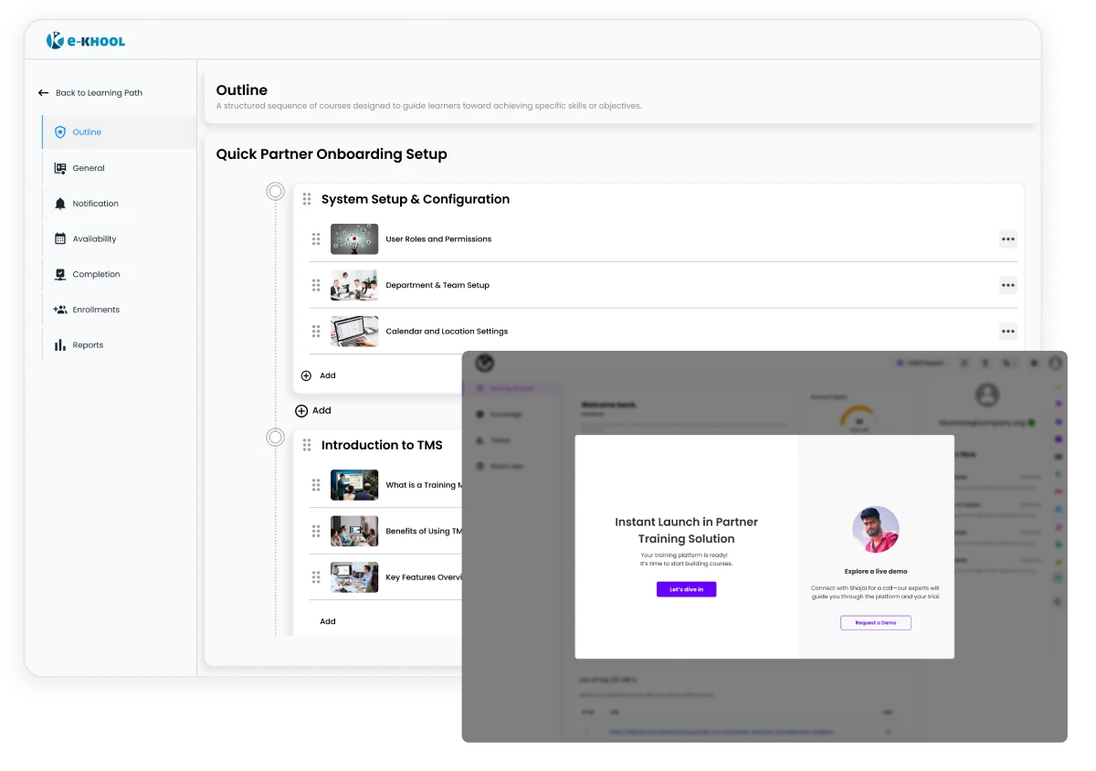 Instant Launch in Partner Training Solution