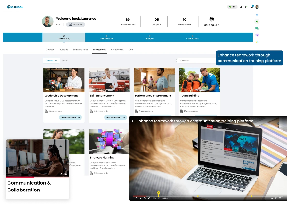 Promote your communication training to enhance team collaboration and professional skills