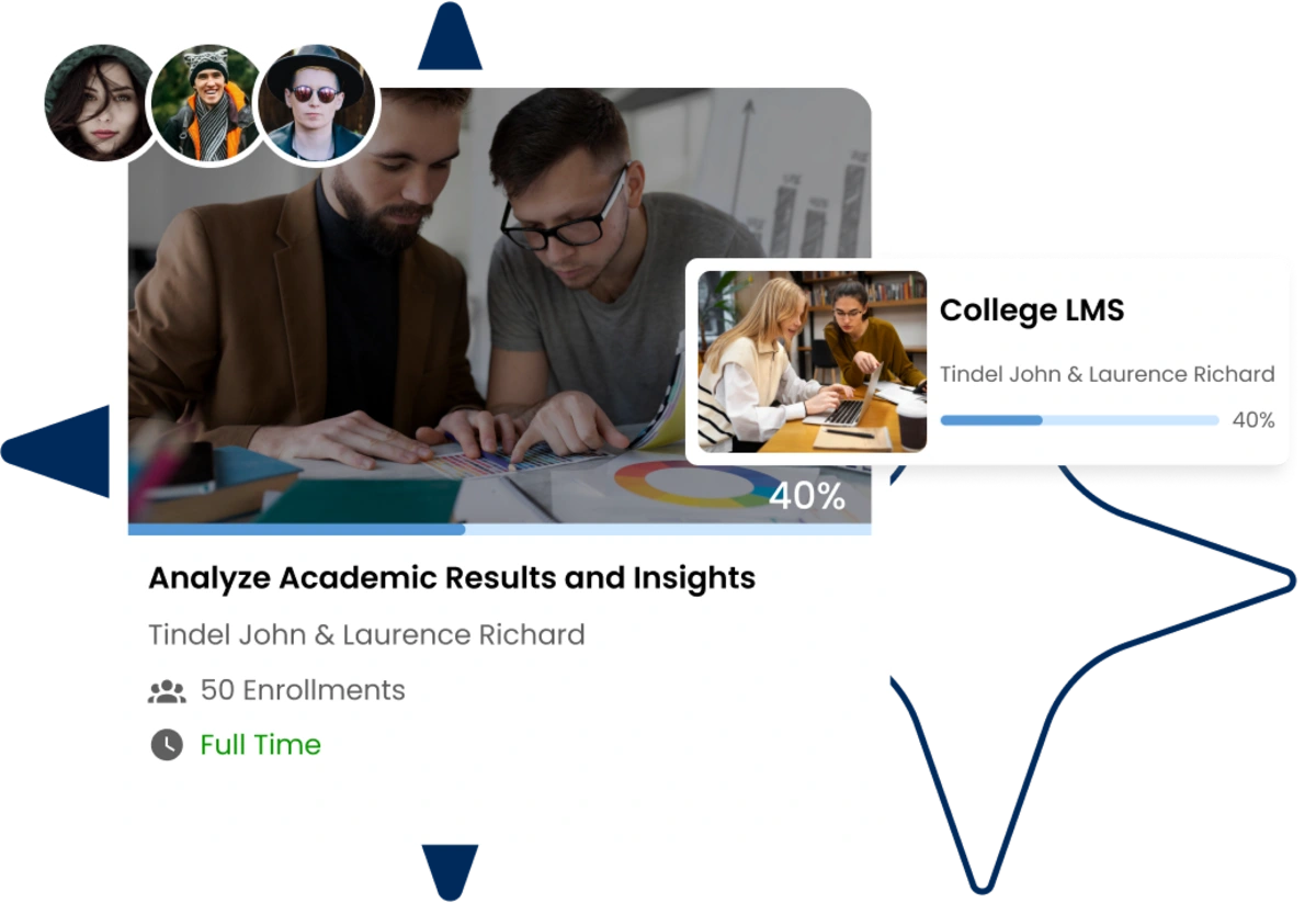 Transform Online learning in Colleges with LMS platform for effective learning