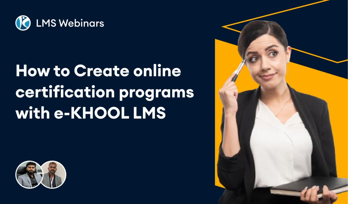 Government education webinar covering e-KHOOLSUITE and Edutek management tools